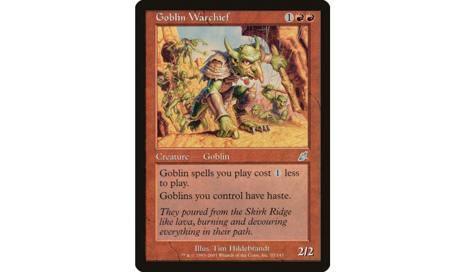 Goblin Warchief - Scourge (SCG)