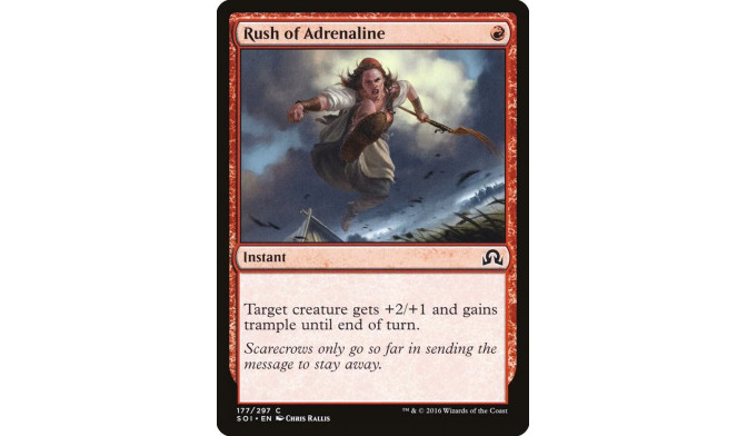 Rush of Adrenaline - Shadows over Innistrad (SOI)