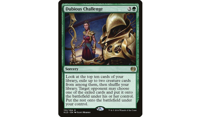 Dubious Challenge - Kaladesh (KLD)