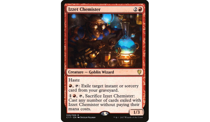 Izzet Chemister - Commander 2017 (C17)