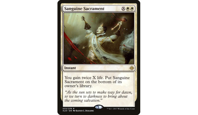 Sanguine Sacrament - Ixalan (XLN)