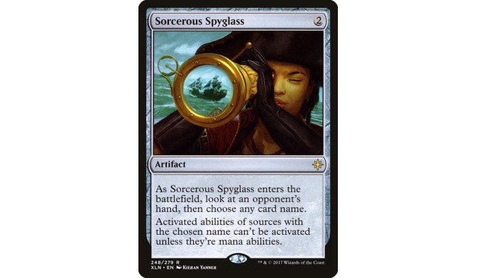 Sorcerous Spyglass - Ixalan (XLN)