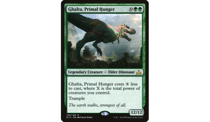 Ghalta, Primal Hunger - Rivals of Ixalan (RIX)