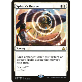 Sphinx's Decree - Rivals of Ixalan (RIX)