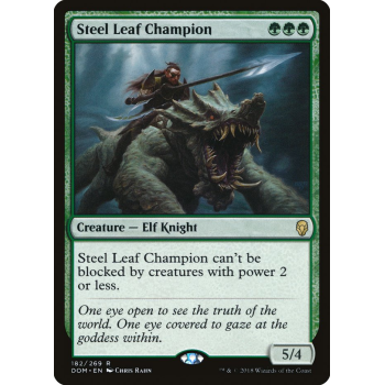 Steel Leaf Champion - Dominaria (DOM)