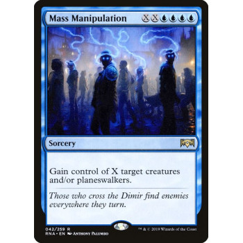 Mass Manipulation - Ravnica Allegiance (RNA)