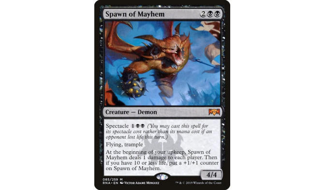 Spawn of Mayhem - Ravnica Allegiance (RNA)