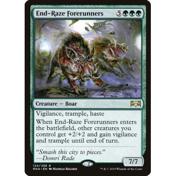 End-Raze Forerunners - Ravnica Allegiance (RNA)