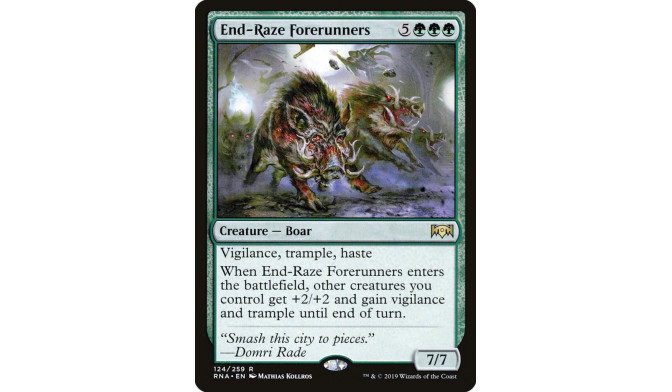End-Raze Forerunners - Ravnica Allegiance (RNA)