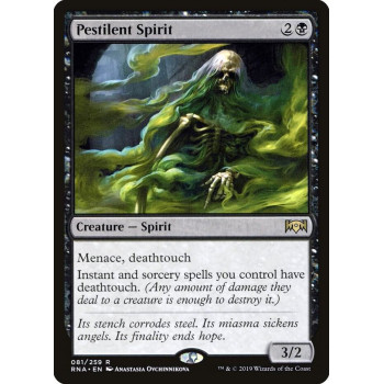 Pestilent Spirit - Ravnica Allegiance (RNA)