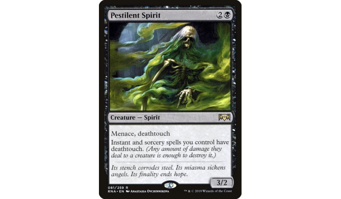 Pestilent Spirit - Ravnica Allegiance (RNA)