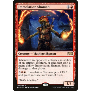 Immolation Shaman - Ravnica Allegiance (RNA)