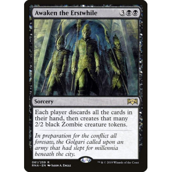 Awaken the Erstwhile - Ravnica Allegiance (RNA)