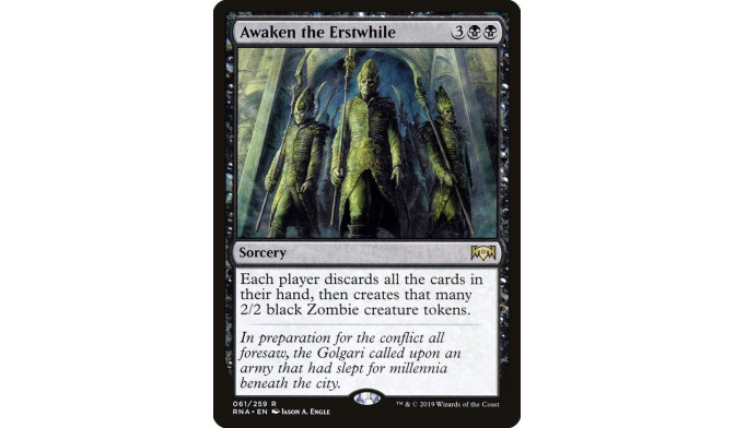 Awaken the Erstwhile - Ravnica Allegiance (RNA)