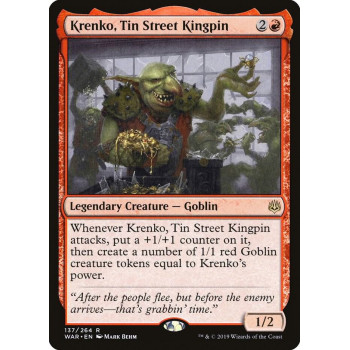 Krenko, Tin Street Kingpin - War of the Spark (WAR)