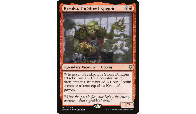 Krenko, Tin Street Kingpin - War of the Spark (WAR)