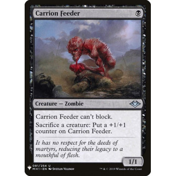 Carrion Feeder - The List Reprints (LIST)