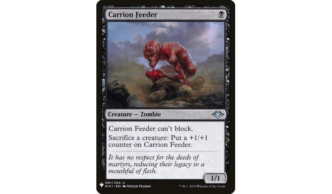 Carrion Feeder - The List Reprints (LIST)