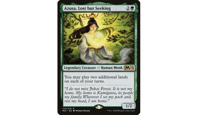 Azusa, Lost but Seeking - Core Set 2021 (M21)