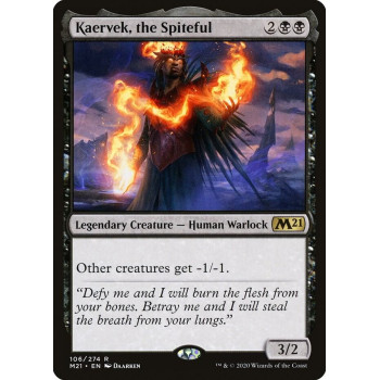 Kaervek, the Spiteful - Core Set 2021 (M21)