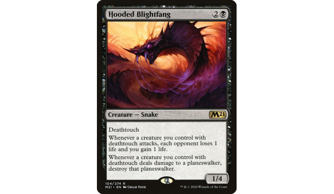 Hooded Blightfang - Core Set 2021 (M21)