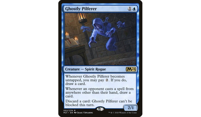 Ghostly Pilferer - Core Set 2021 (M21)