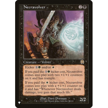 Necravolver - The List Reprints (LIST)