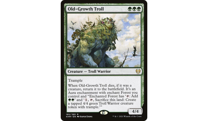 Old-Growth Troll - Kaldheim (KHM)