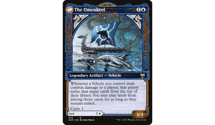 Cosima, God of the Voyage (Showcase) - Kaldheim (KHM)