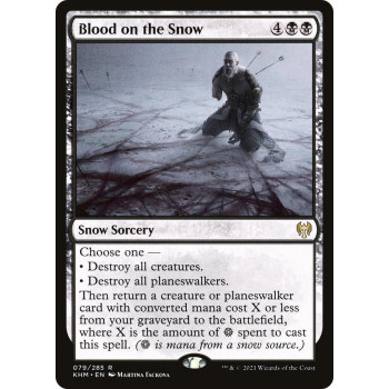 Blood on the Snow - Kaldheim (KHM)