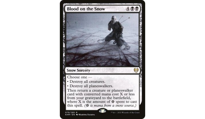 Blood on the Snow - Kaldheim (KHM)