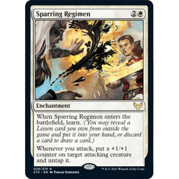 Sparring Regimen - Strixhaven: School of Mages (STX)