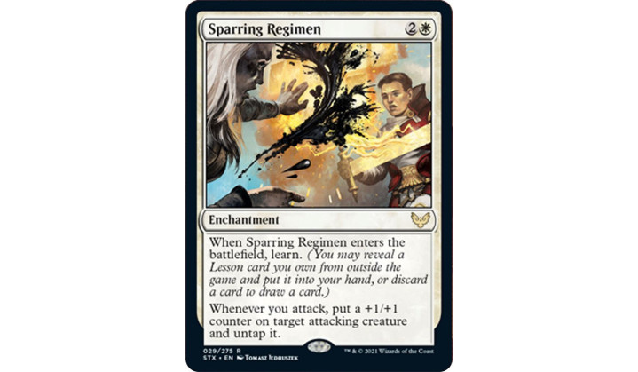 Sparring Regimen - Strixhaven: School of Mages (STX)