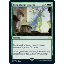 Exponential Growth - Strixhaven: School of Mages (STX)