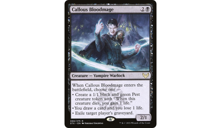 Callous Bloodmage - Strixhaven: School of Mages (STX)