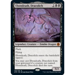 Ebondeath, Dracolich - Adventures in the Forgotten Realms (AFR)