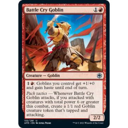 Battle Cry Goblin - Adventures in the Forgotten Realms (AFR)