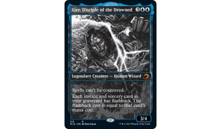 Lier, Disciple of the Drowned (Showcase) - Innistrad: Midnight Hunt (MID)