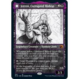 Jerren, Corrupted Bishop (Showcase) - Innistrad: Midnight Hunt (MID)