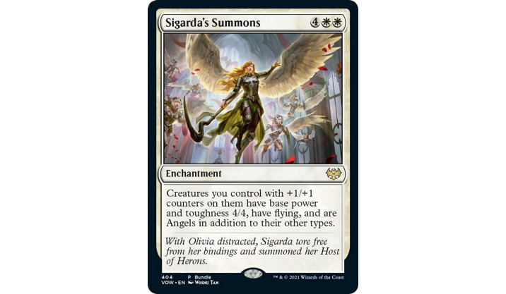 Sigarda's Summons (VOW Bundle) - Unique and Miscellaneous Promos (UMP)