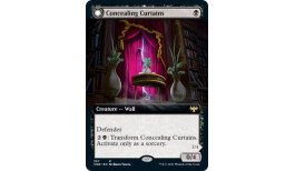 Concealing Curtains (Extended Art) - Innistrad: Crimson Vow (VOW)