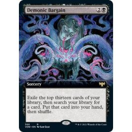 Demonic Bargain (Extended Art) - Innistrad: Crimson Vow (VOW)