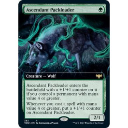 Ascendant Packleader (Extended Art) - Innistrad: Crimson Vow (VOW)