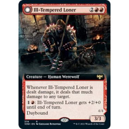 Ill-Tempered Loner (Extended Art) - Innistrad: Crimson Vow (VOW)