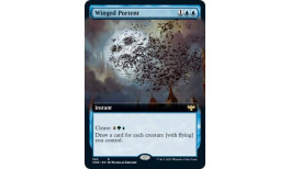 Winged Portent (Extended Art) - Innistrad: Crimson Vow (VOW)