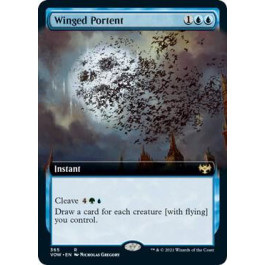 Winged Portent (Extended Art) - Innistrad: Crimson Vow (VOW)