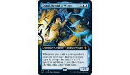 Donal, Herald of Wings (Extended Art) - Commander: Innistrad: Crimson Vow (VOC)