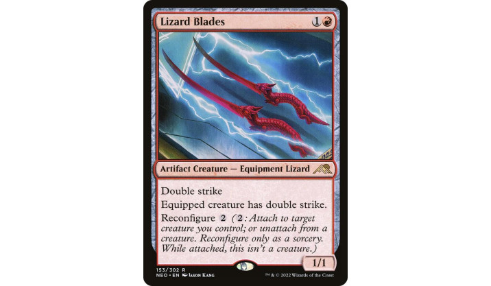Lizard Blades - Kamigawa: Neon Dynasty (NEO)