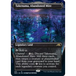 Takenuma, Abandoned Mire (Borderless) - Kamigawa: Neon Dynasty (NEO)