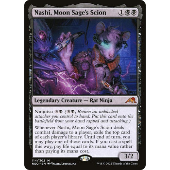 Nashi, Moon Sage's Scion - Kamigawa: Neon Dynasty (NEO)